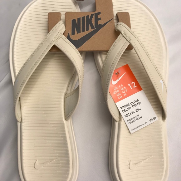 women's nike ultra celso flip flops